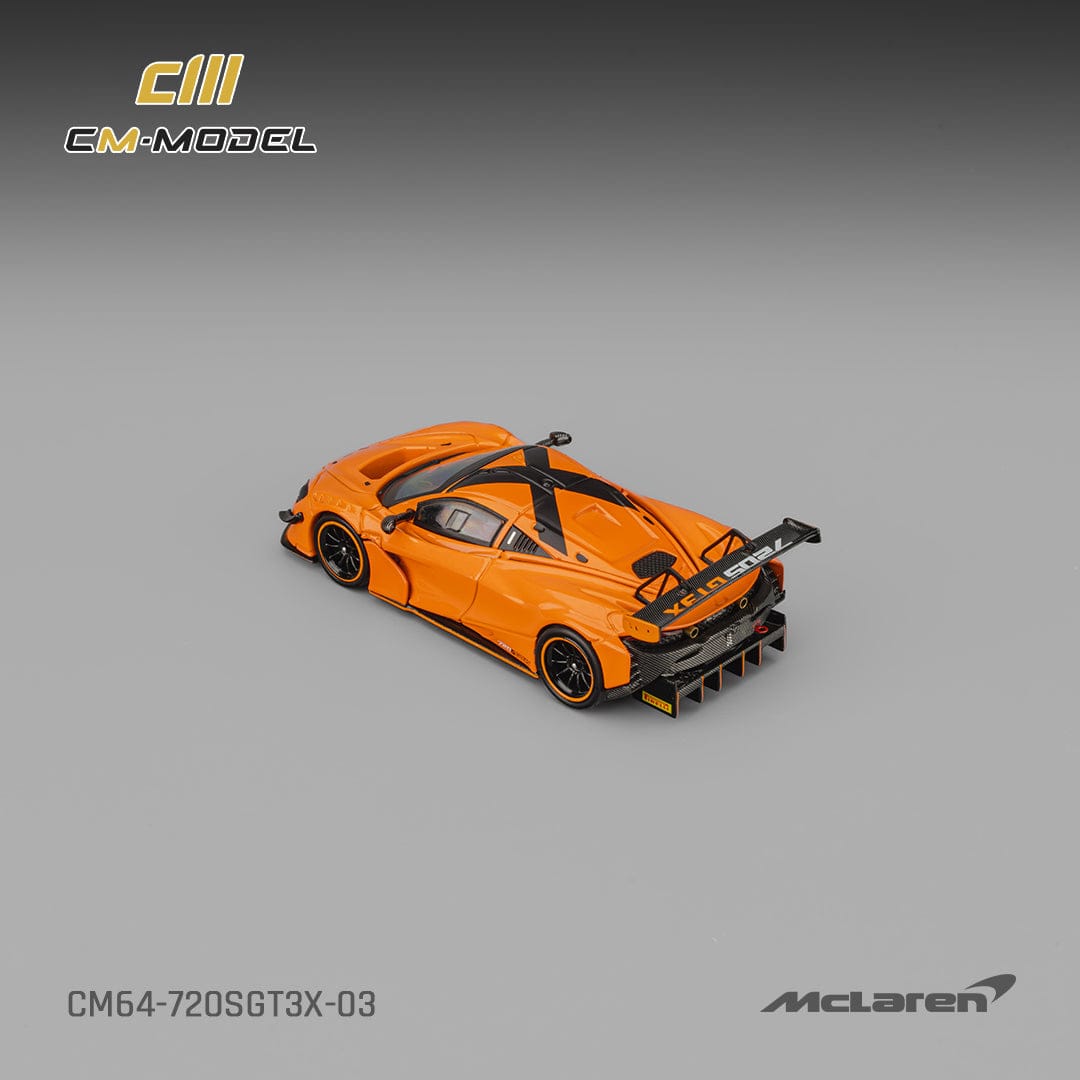 McLaren 720S GT3X Papaya Orange 1/64 | CM Model CM64-720SGT3X-03