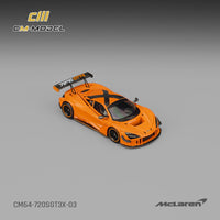 McLaren 720S GT3X Papaya Orange 1/64 | CM Model CM64-720SGT3X-03