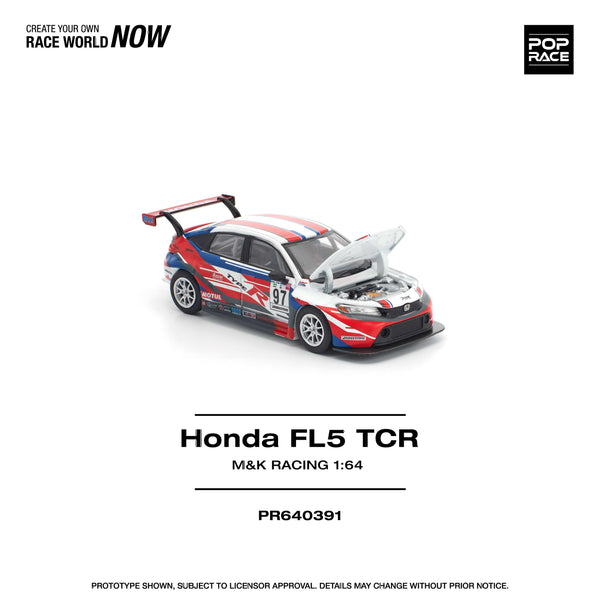 Honda Civic FL5 TCR M&K Racing 1/64 | Pop Race PR640391