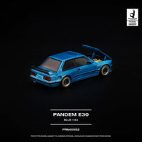 Pandem BMW E30 Blue 1/64 | Pop Race PR640552