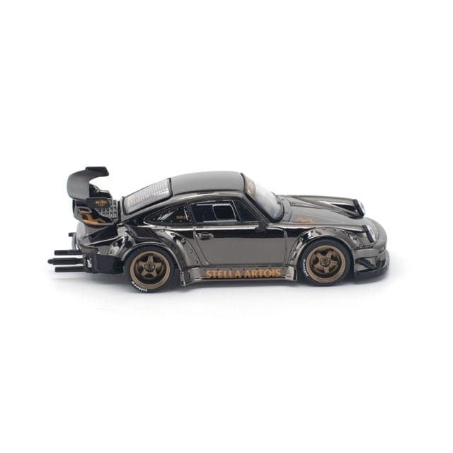 Porsche RWB 930 Gun Metal 1/64 | Pop Race PR640559