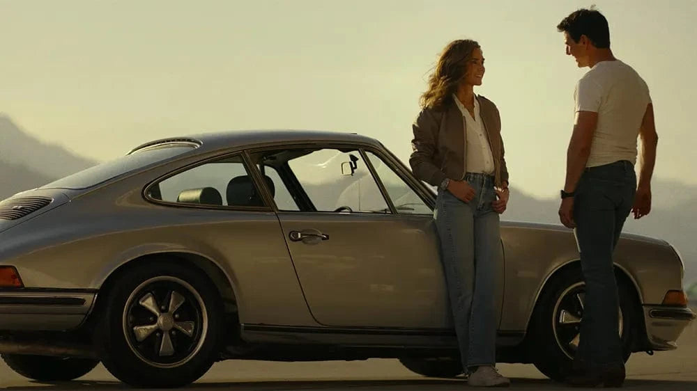 Top Gun Porsche 911 scene diecast car