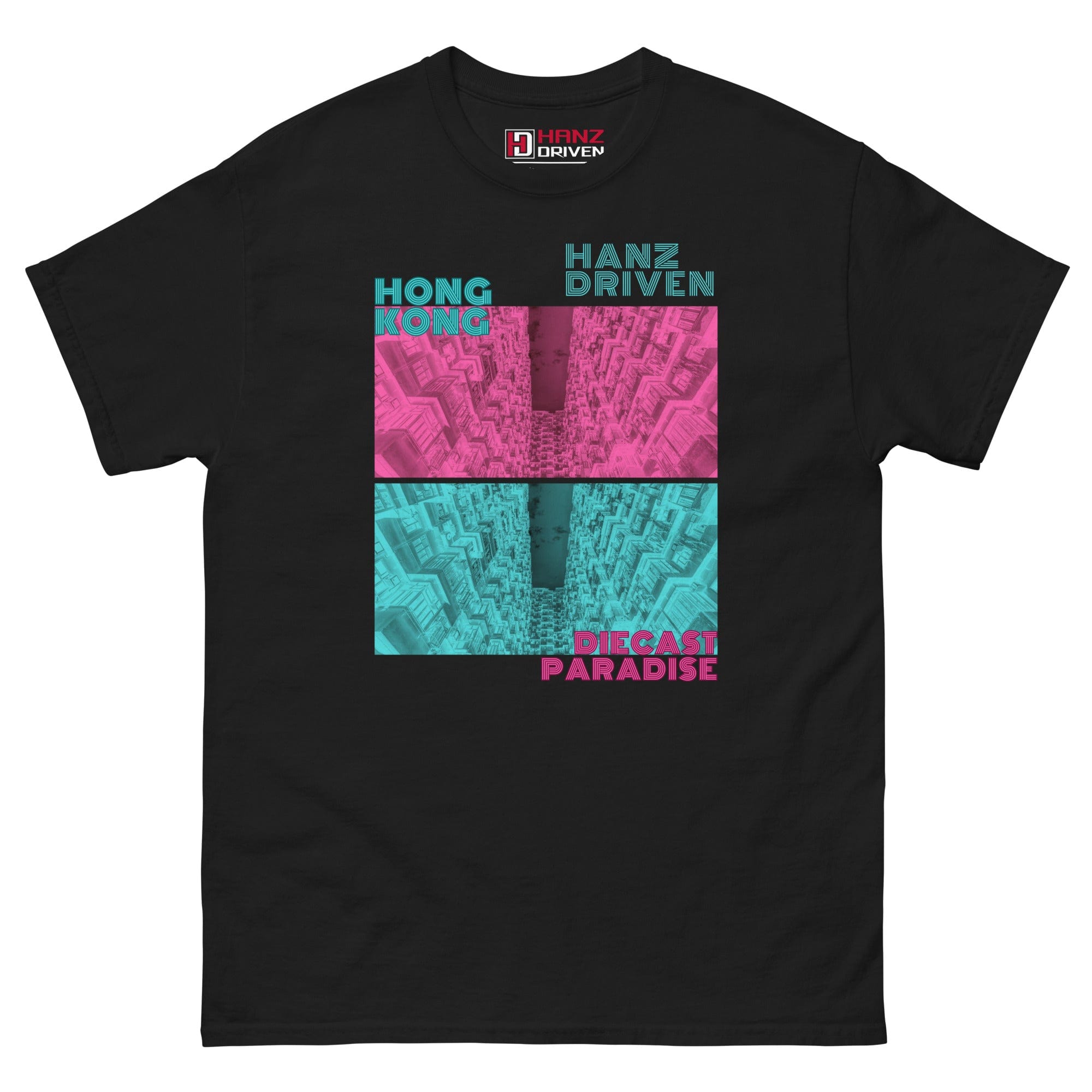 Hong Kong Diecast Paradise T-Shirt Black 4XL & 5XL – Hanz Driven