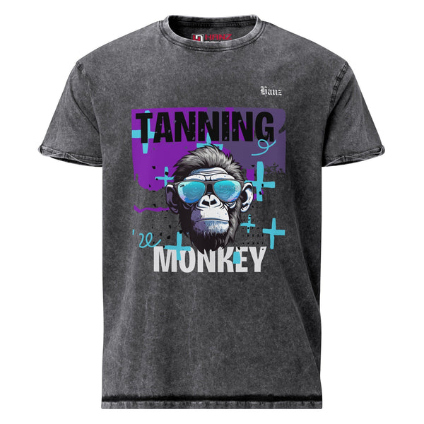 Tanning Monkey Denim T-Shirt Hanz Driven