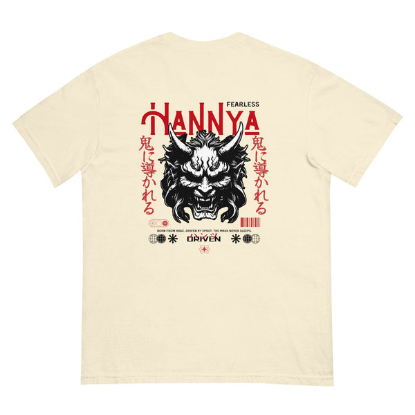 Hannya Mask Heavyweight T-shirt Hanz Driven