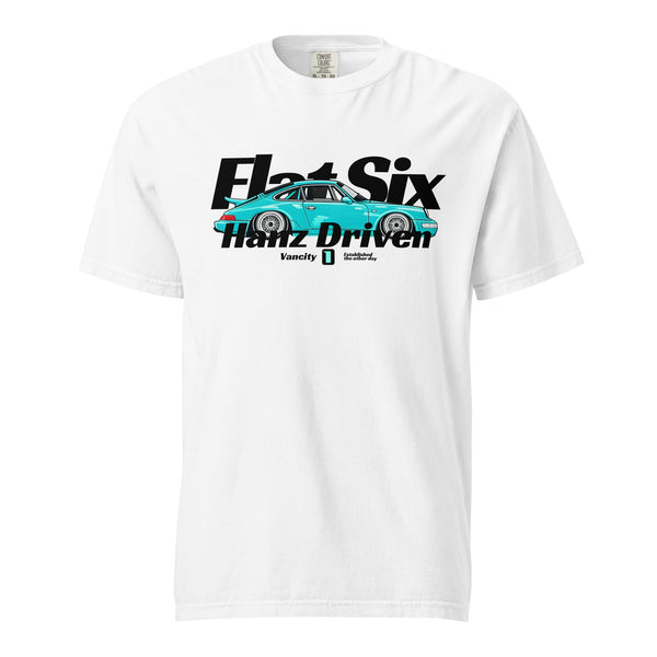 Porsche Flat Six Heavyweight T-shirt Hanz Driven