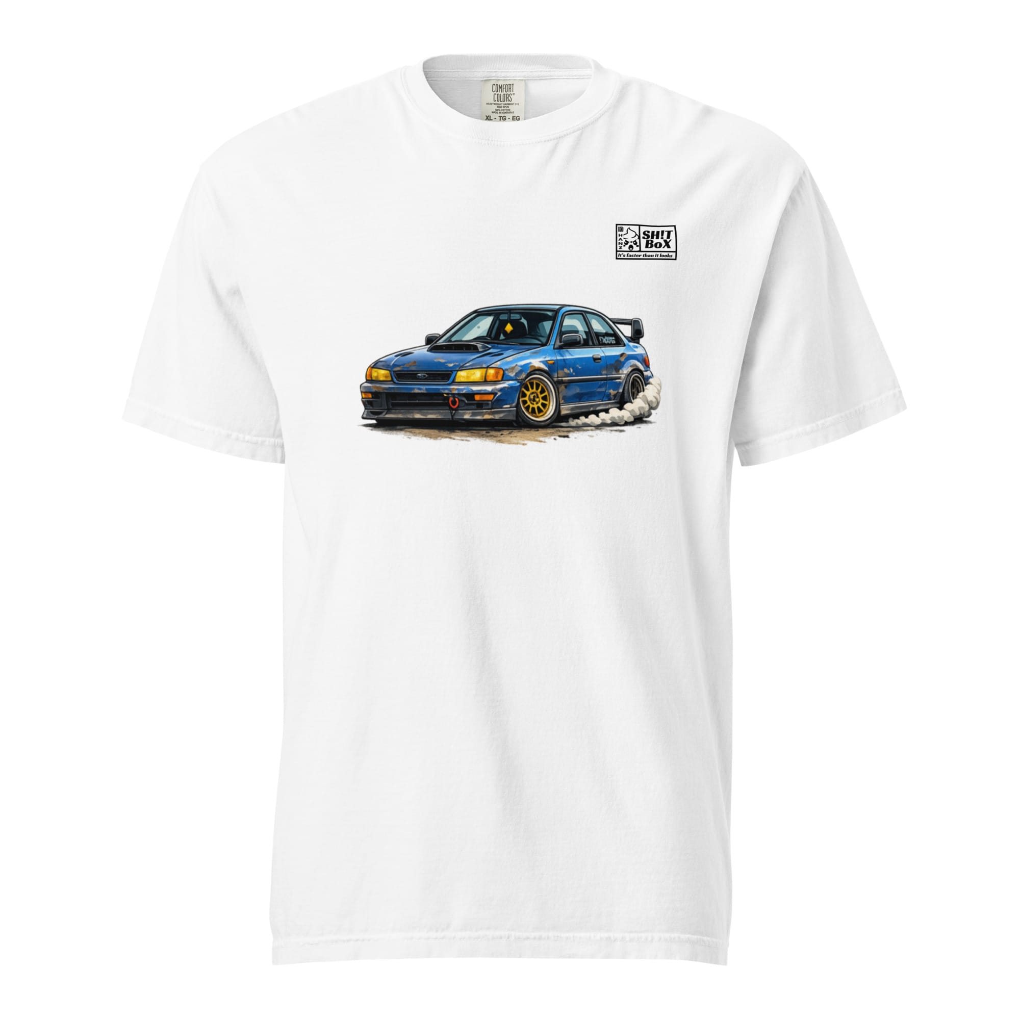 Subaru Sh!tbox Heavyweight T-shirt – Hanz Driven