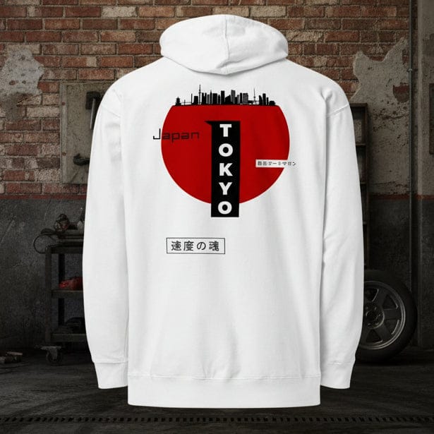 Soul of Speed White Hoodie – Hanz Driven