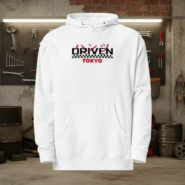 Soul of Speed White Hoodie – Hanz Driven