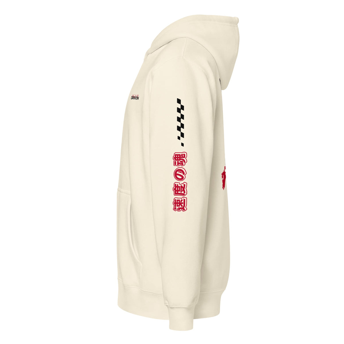 Tokyo Route Chasing Speed Zip Hoodie Hoodie Sand