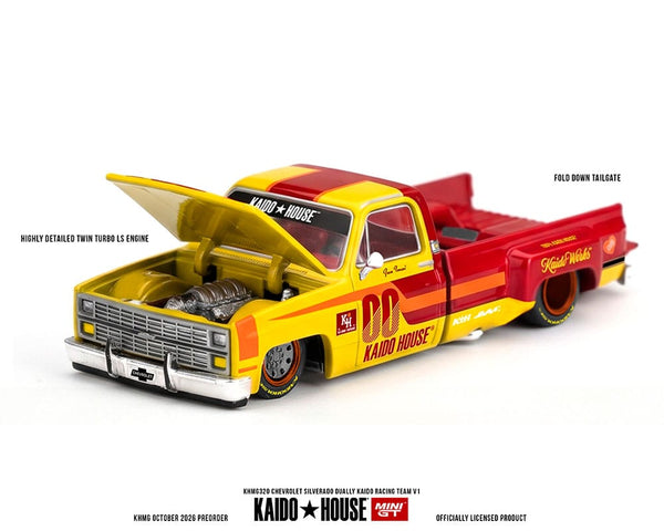 Chevrolet Silverado Dually Kaido Racing 1/64 | Kaido House KHMG320