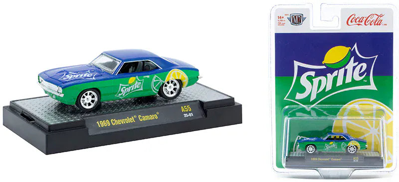 1969 Chevrolet Camaro Sprite M2 Machines 1/64 scale – Hanz Driven