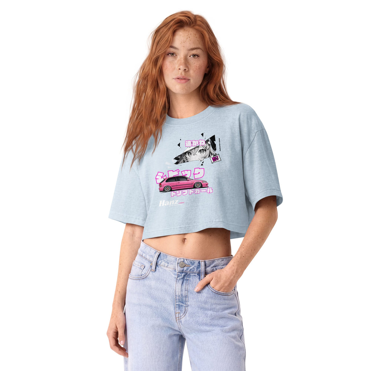 Civic Girl Cropped Tee