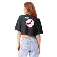 Tokyo Route Cropped Tee