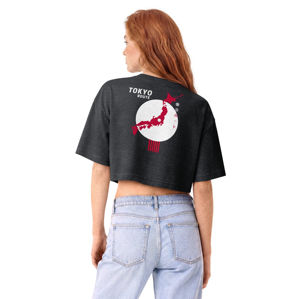 Tokyo Route Cropped Tee