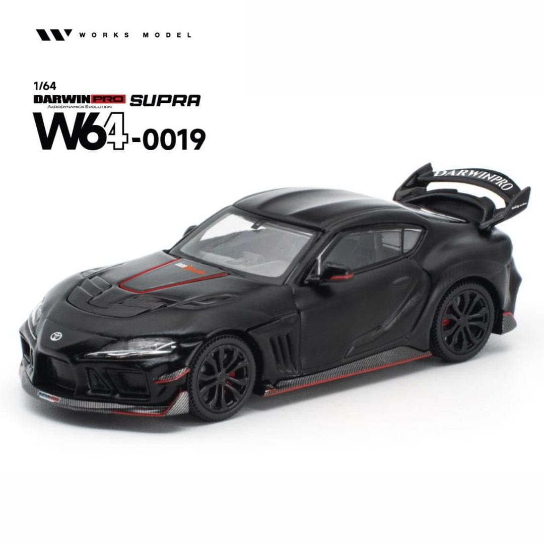 (PRE-ORDER) Toyota DarwinPro Supra Dark Works Model 1/64 W640019