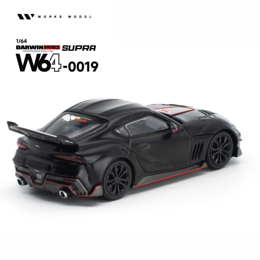 (PRE-ORDER) Toyota DarwinPro Supra Dark Works Model 1/64 W640019
