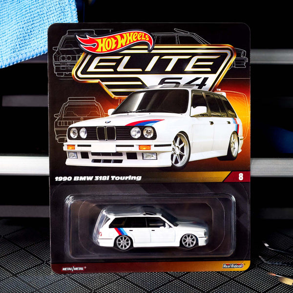 Hot Wheels Elite 64 1990 BMW 318i Touring 1/64 scale