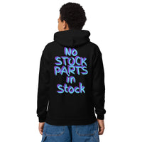 No Stock Parts in Stock Youth Hoodie | Hanz Driven
